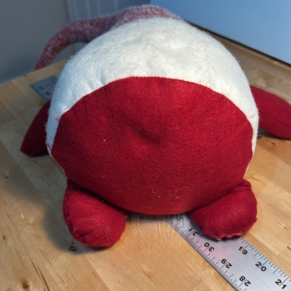 Holiday Gnome Red and White Christmas Decor Plush - Picture 6 of 7